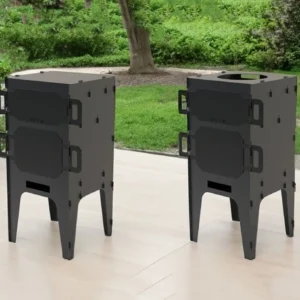 2-in-1 Pizza Oven and Cauldron Stove. DXF files for laser, plasma cutting