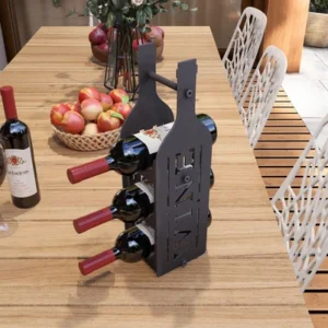 Bottle V1 Wine Rack. DXF, SVG files for plasma, laser cutting
