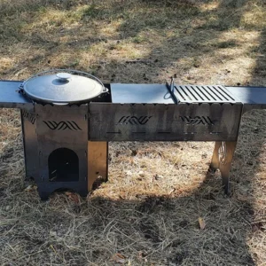Cauldron Stove and Grill V4. DXF files for laser, plasma cutting