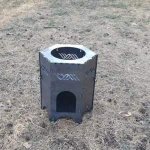 Cauldron Stove V1. DXF files for laser, plasma cutting