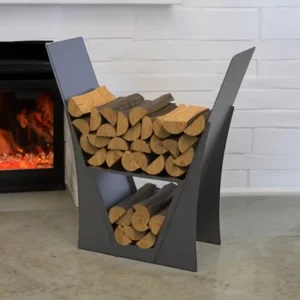 Classic Firewood Rack. DXF files for laser, plasma cutting