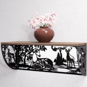 Deer Shelf Bracket. DXF, SVG files for plasma, laser cutting. Shelving Bracket