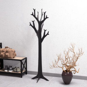Free-Standing Tree Coat Rack V1. DXF, SVG files for plasma, laser cutting