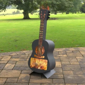 Guitar Classic 41" Fire Pit. DXF, SVG files for laser, plasma cutting