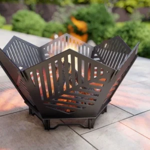 Hex Fire Pit V3. DXF, SVG files for plasma, laser cutting