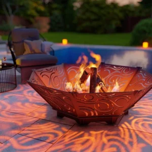 Fire pits, barbecues and grills