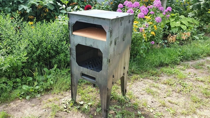 Pizza oven. DXF files for laser, plasma cutting