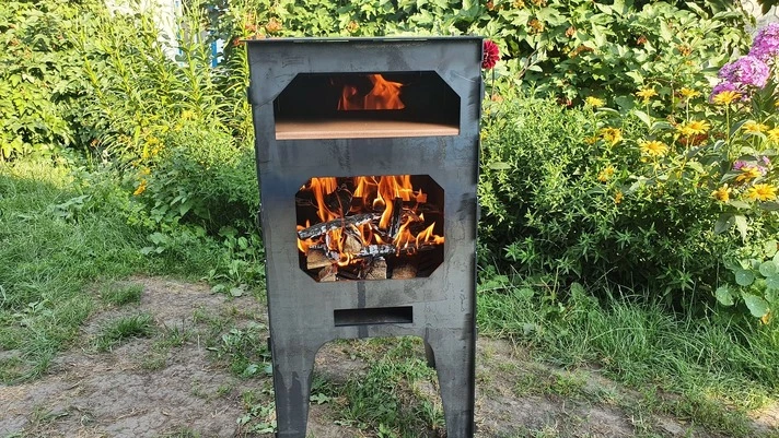 Pizza oven. DXF files for laser, plasma cutting