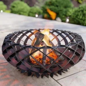 Twilight Flame Fire Pit. DXF, SVG files for plasma, laser cutting